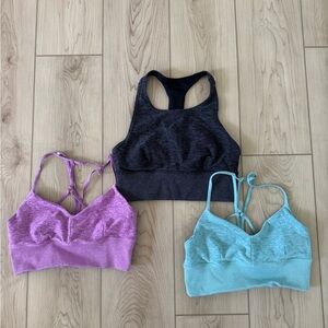 LOT OF 3 ALO YOGA SPORTS BRAS